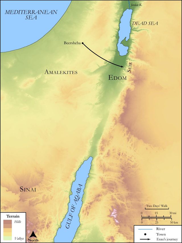 Genesis 36:1-19, Genesis 36:20-29