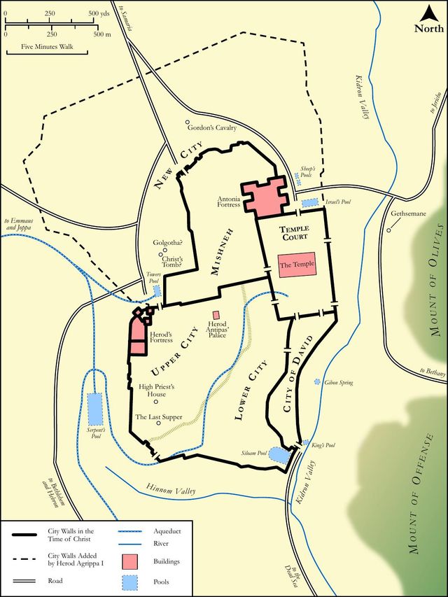 City Plan: Jerusalem in the Time of Jesus