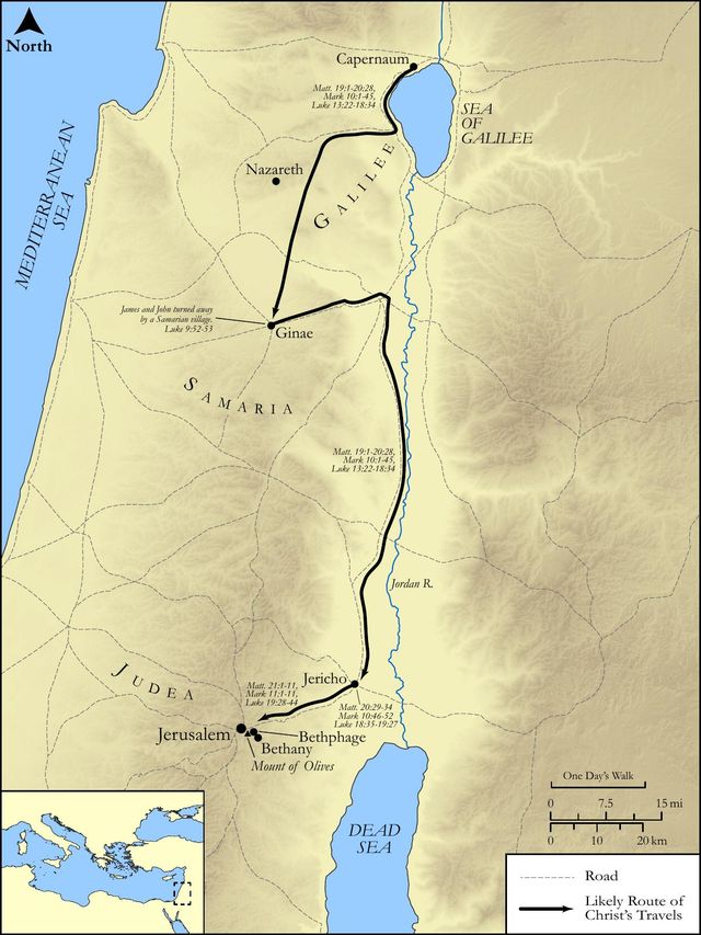 Jesus' Final Return to Jerusalem in the Synoptic Gospels