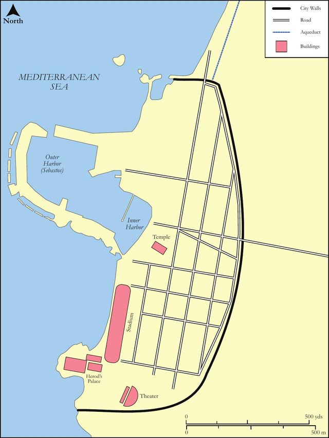 City Plan: Caesarea in the Time of Paul
