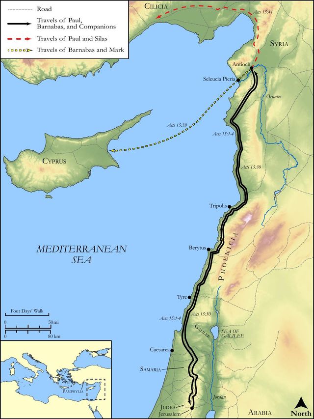 Paul's Second Missionary Journey (Part 1)