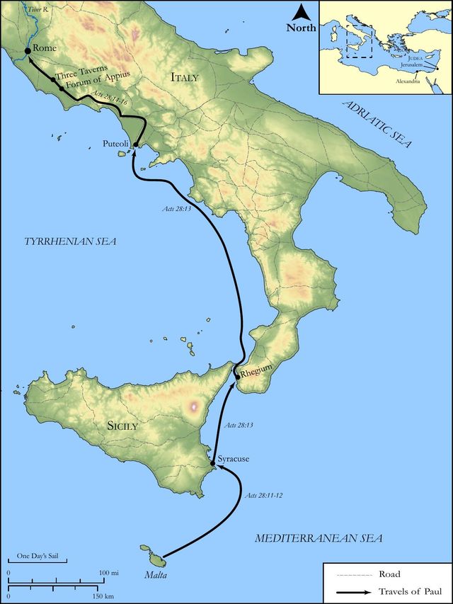 Paul's Journey to Rome (Part 2)