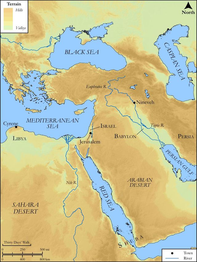 All Matthew Sites (Eastern Mediterranean)