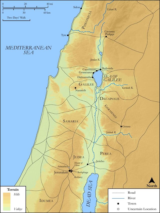 All Mark Sites (Levant)
