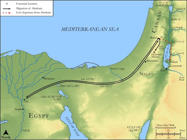 Abraham in Egypt and the Separation from Lot