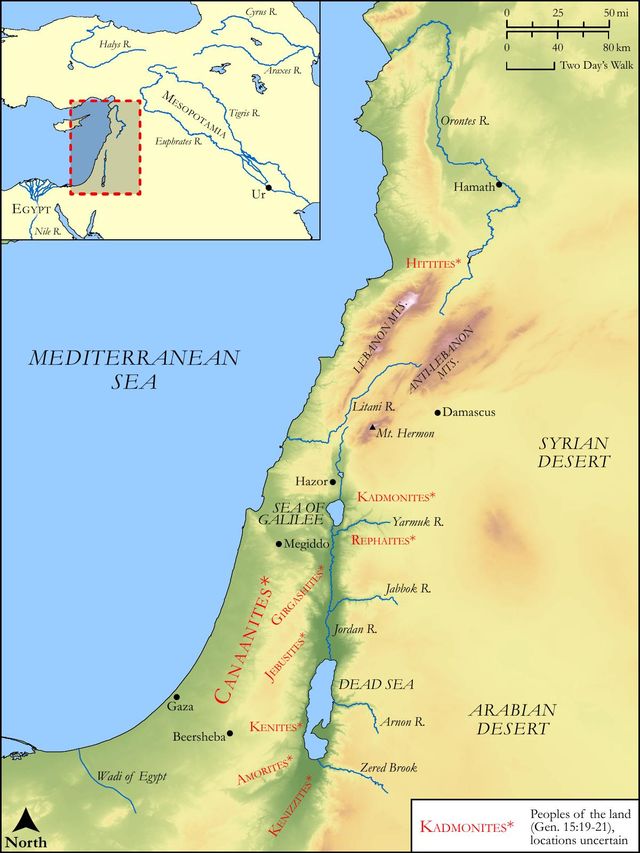 The Boundaries of the Promised Land