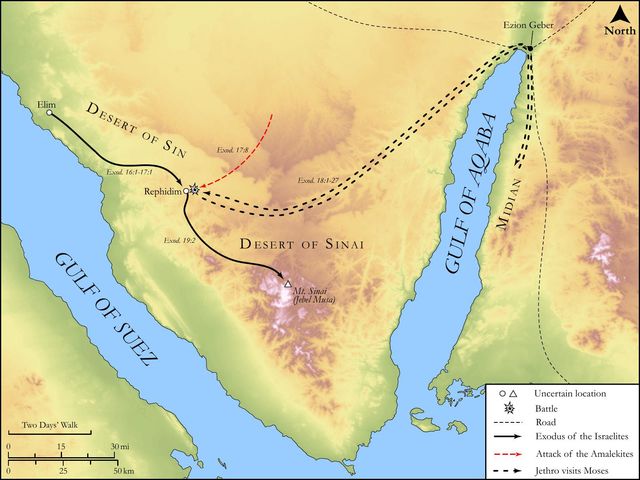 The Exodus: From Elim to Mount Sinai