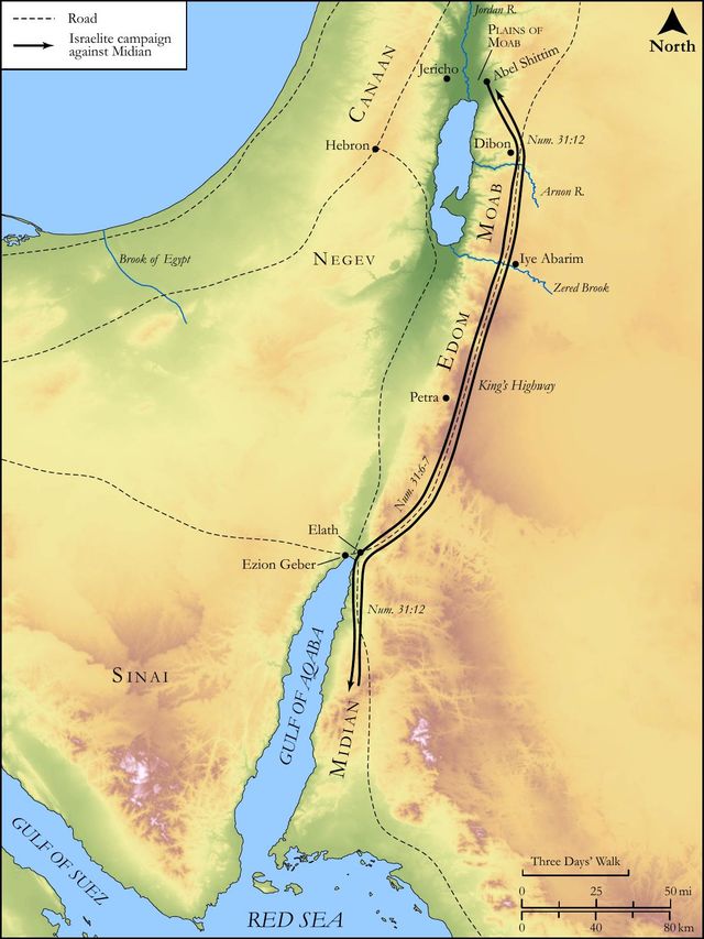 Destruction of the Midianites