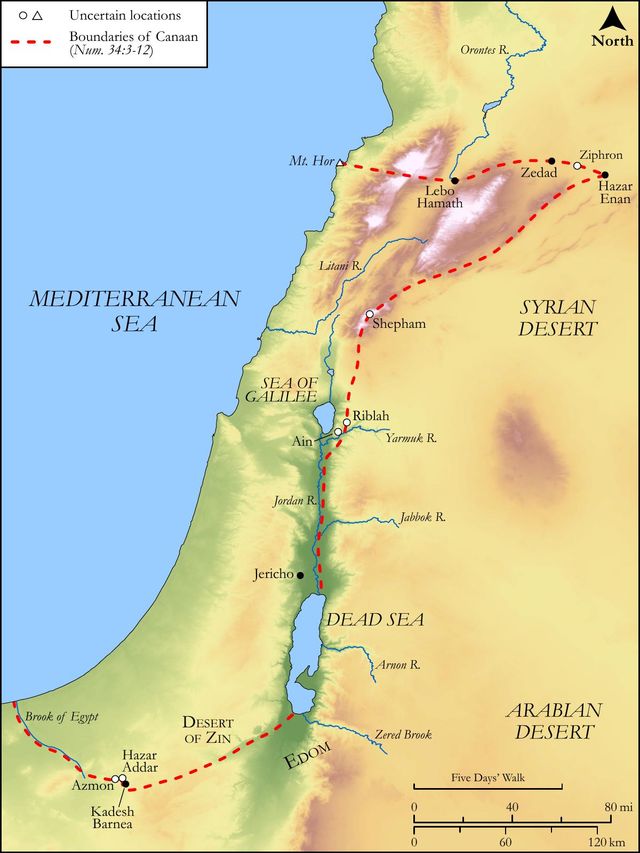 Boundaries of Canaan