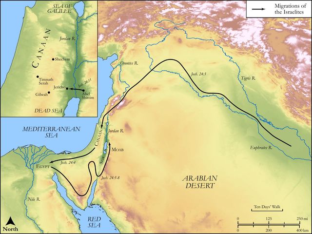 Joshua Recounts the History of Israel