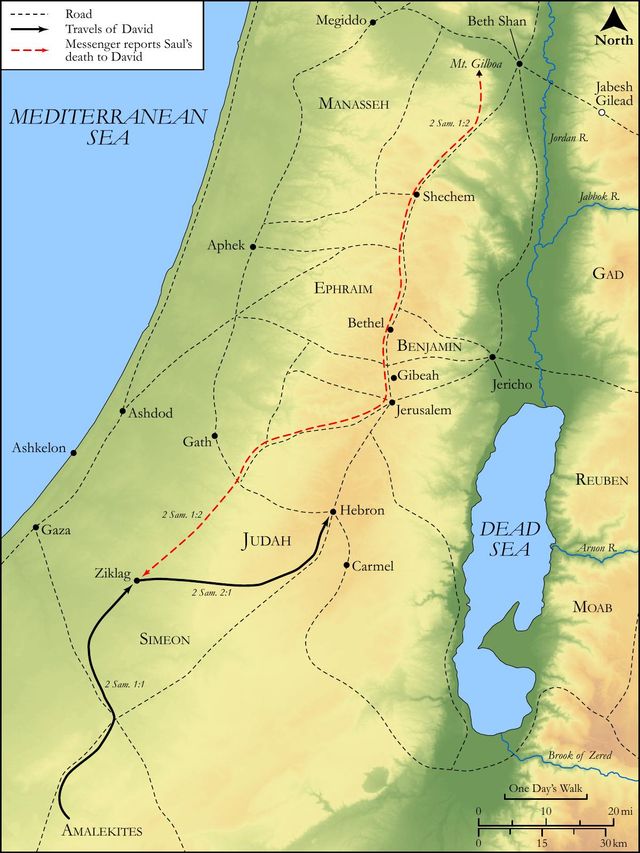David Assumes the Throne of Judah