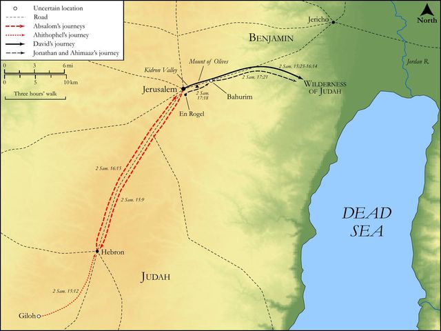 Absalom Seizes Jerusalem