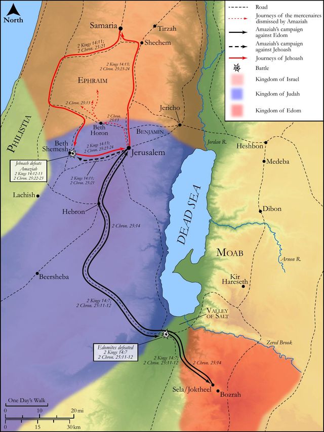 The Wars of Amaziah and Jehoash