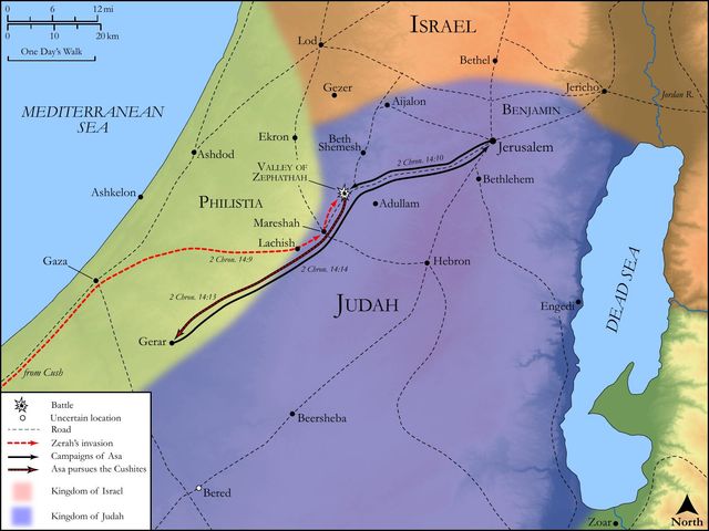 Zerah’s Invasion