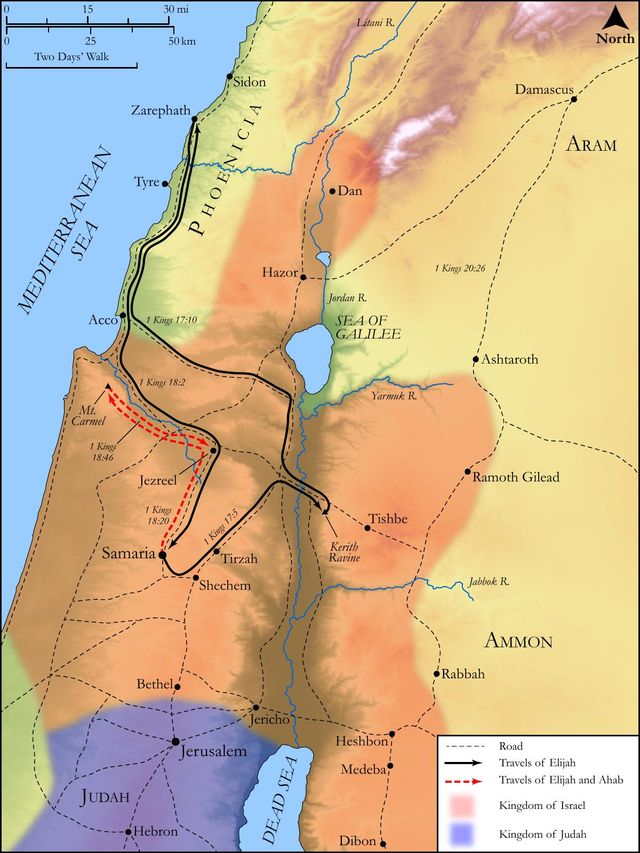 Elijah, Ahab, and the Drought