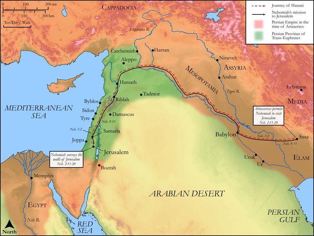 Nehemiah’s Mission to Jerusalem
