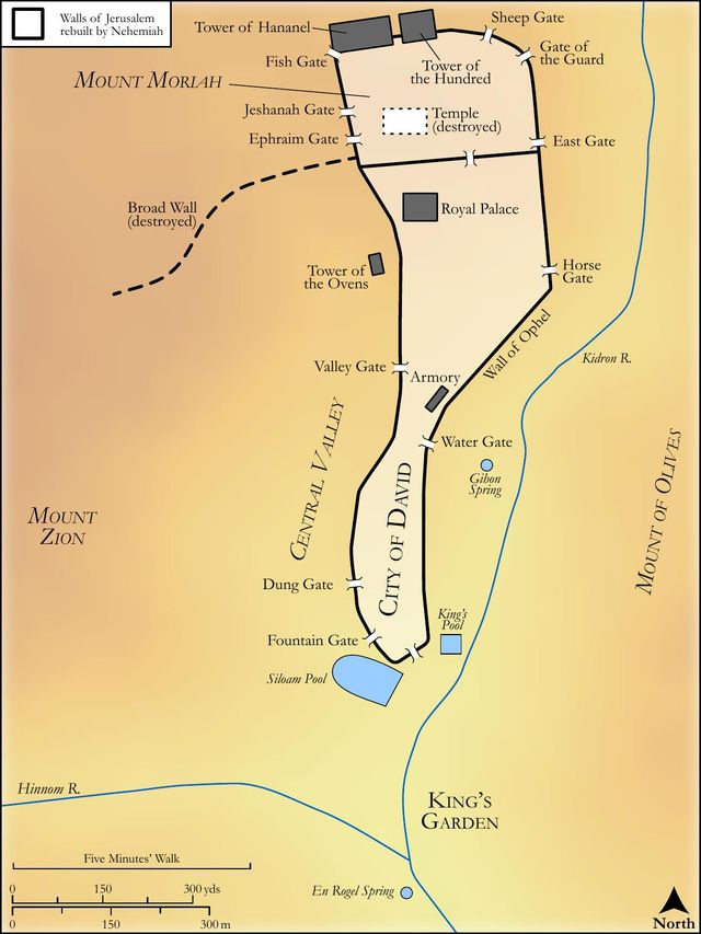 City Plan: Jerusalem Rebuilt by Nehemiah