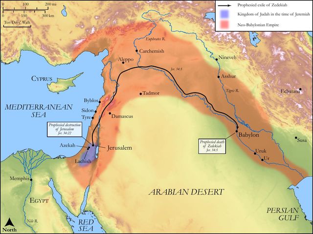 Prophecy to Zedekiah