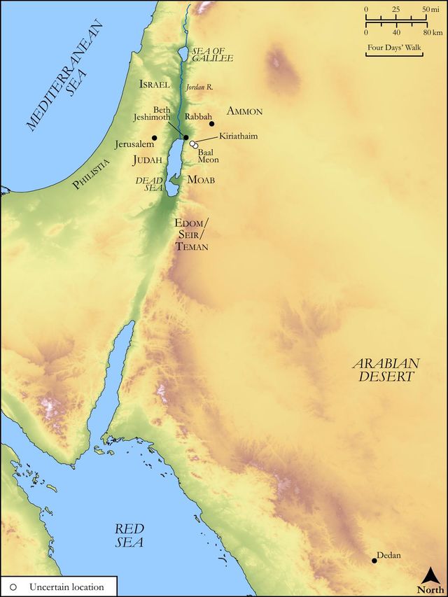 Prophecies Against Ammon, Moab, Edom, and Philistia