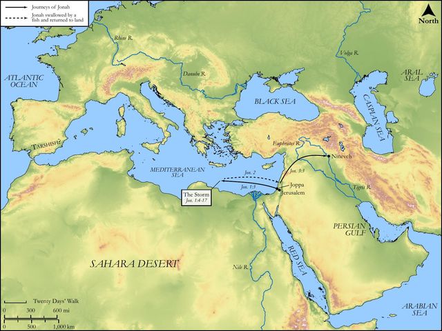 The Journeys of Jonah