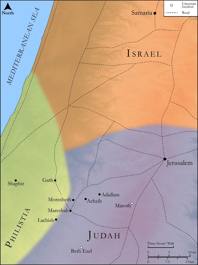 Prophecies against Samaria and Jerusalem