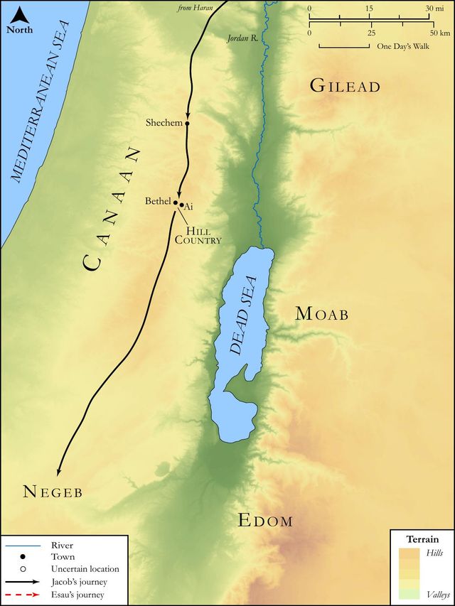 Genesis 12:1-9, Genesis 13:1-17