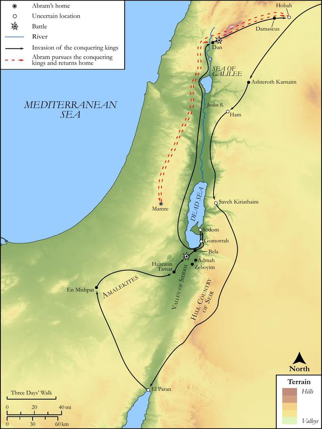 Genesis 14:1-15