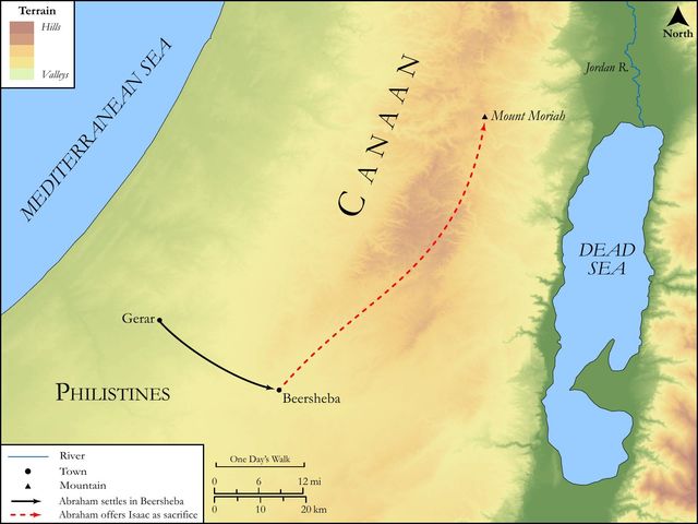 Genesis 21:22-34, Genesis 22:1-18