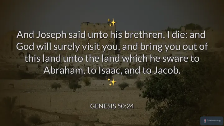 Genesis 50:24