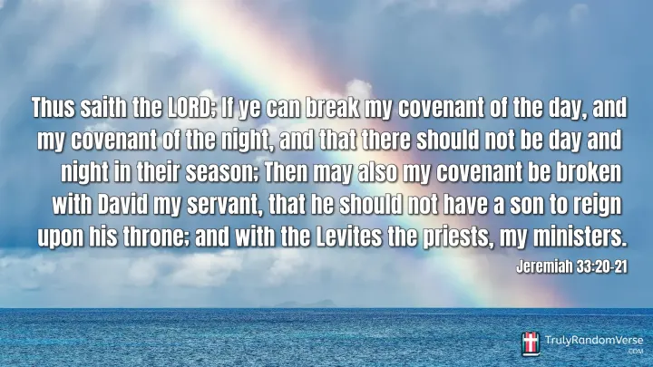 Jeremiah 33:20-21