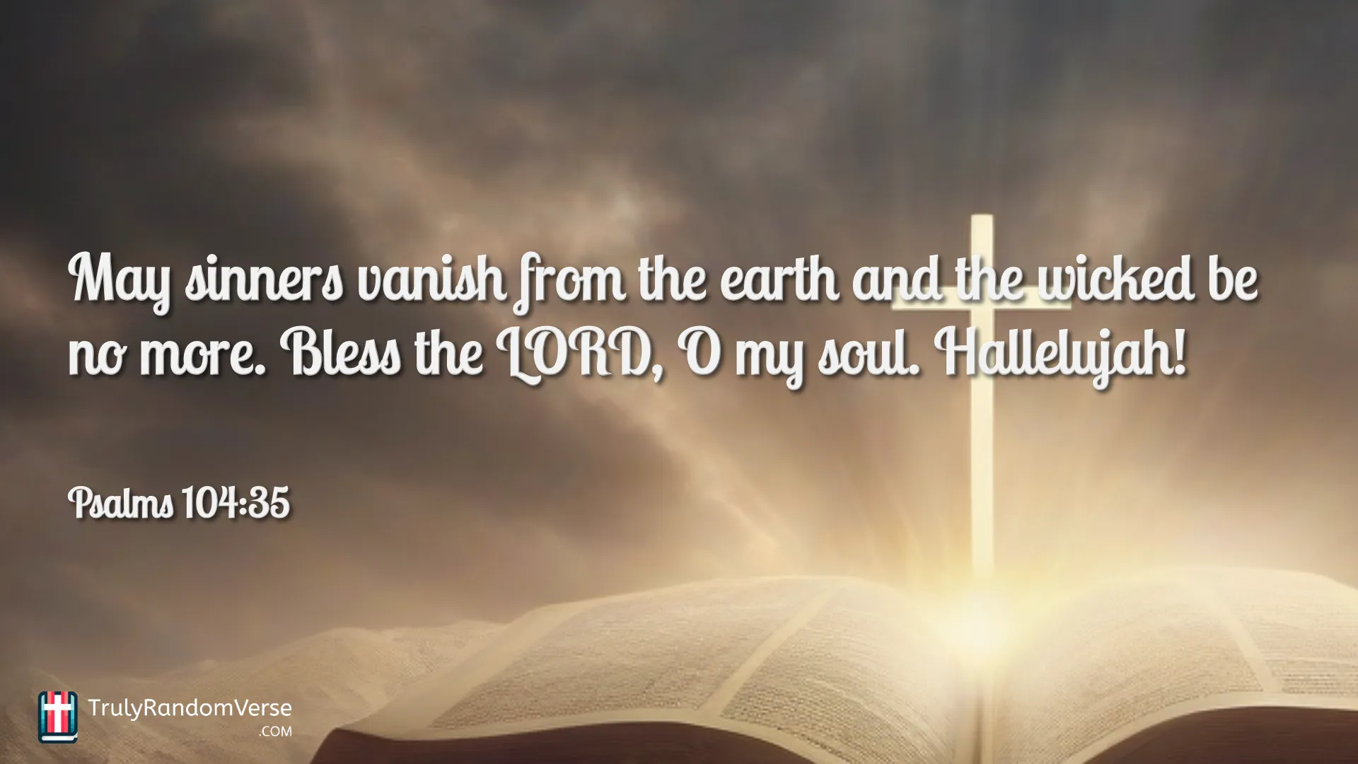 Image for Psalms 104:35 by Anonymous