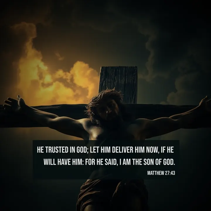 Matthew 27:43