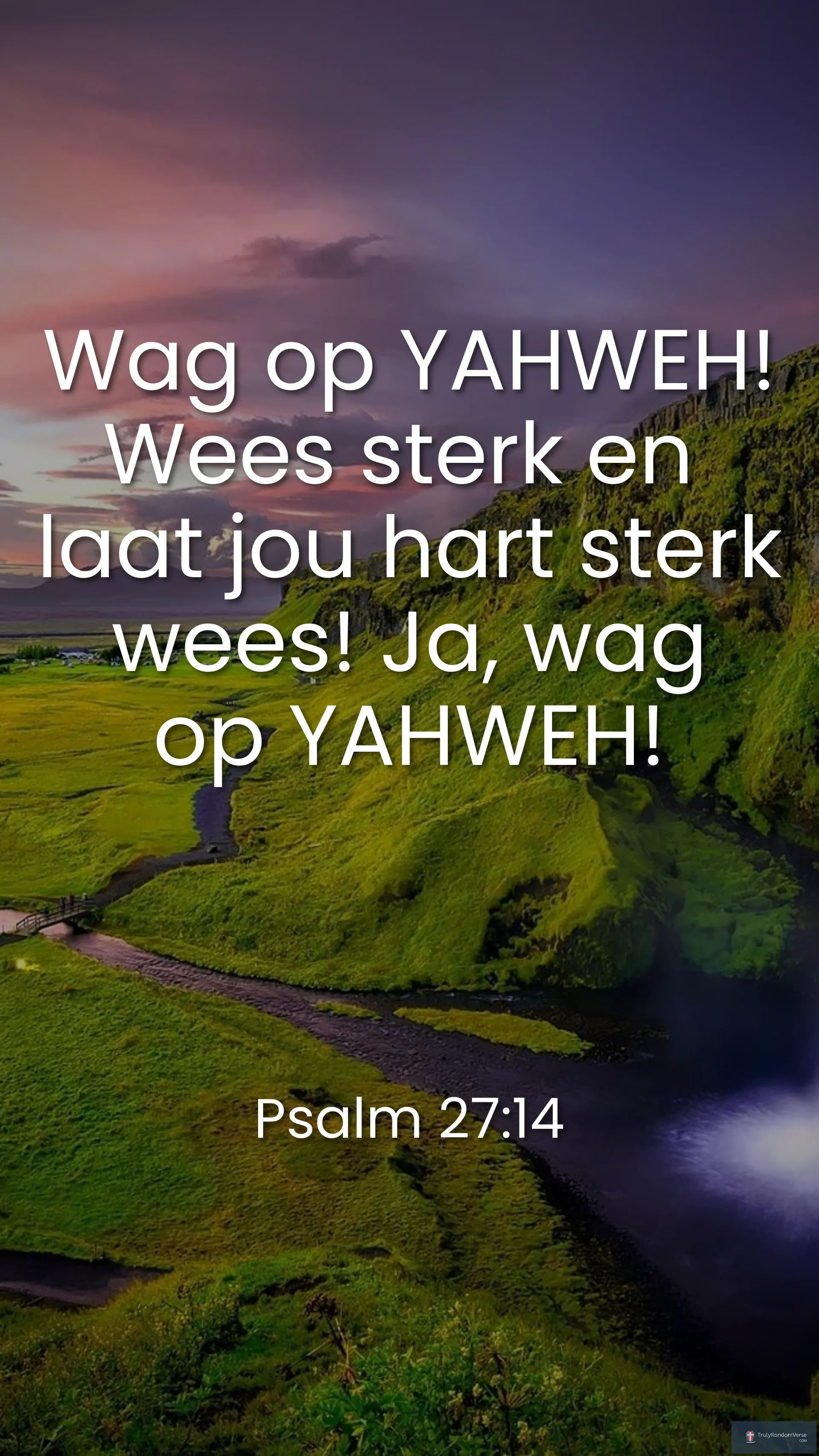 Image for Psalm 27:14