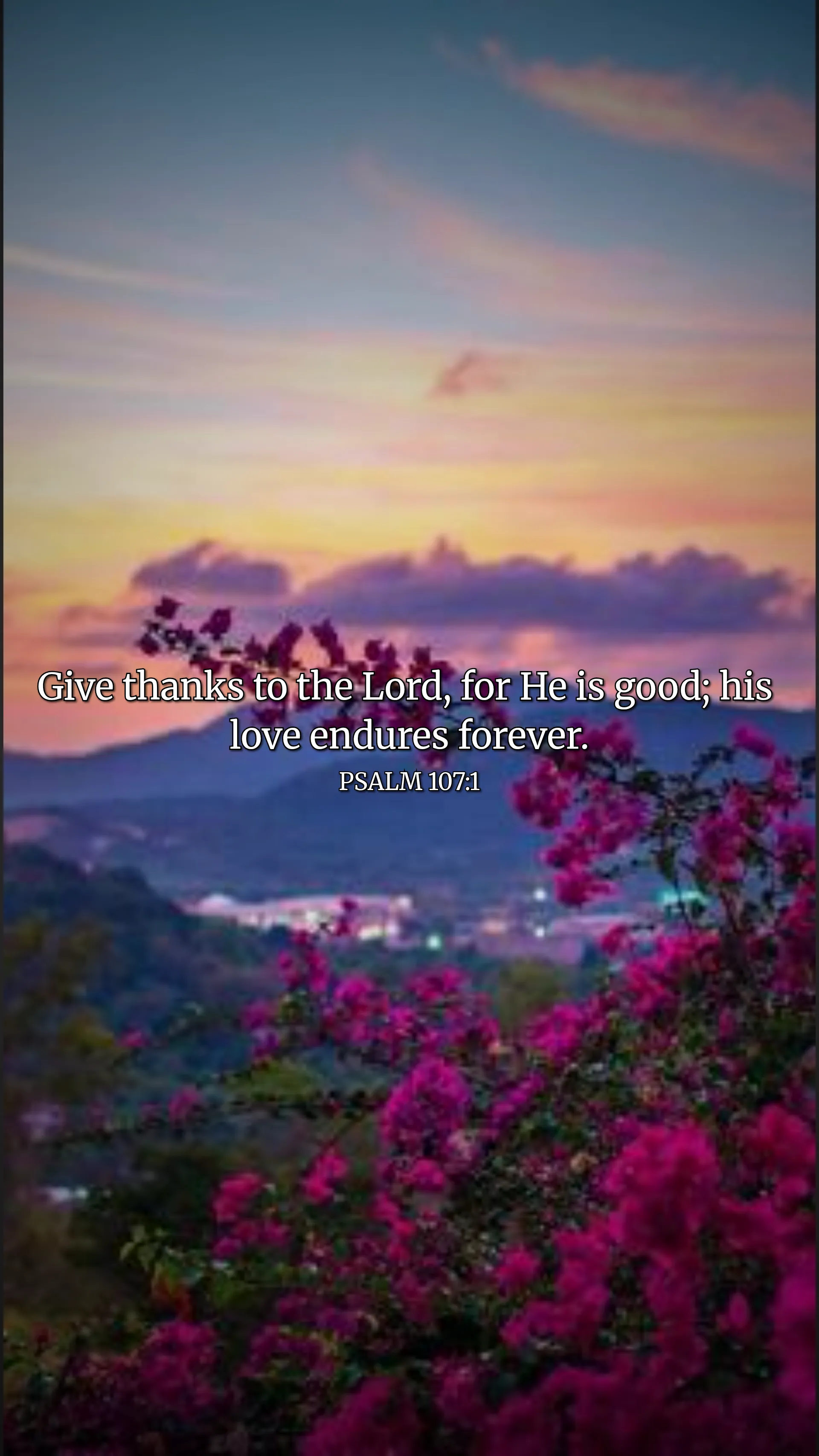 Image for Psalm 107:1