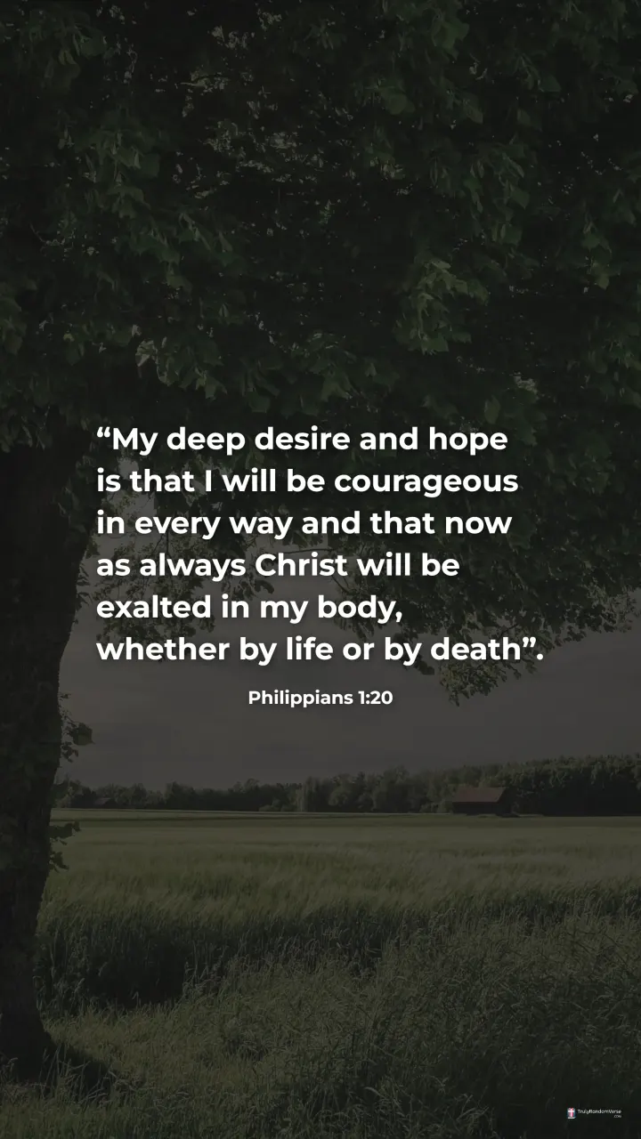 Philippians 1:20