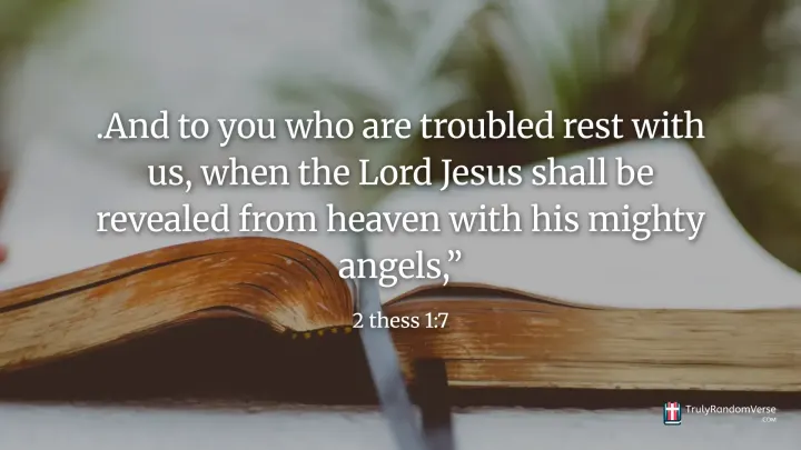 2 thess 1:7